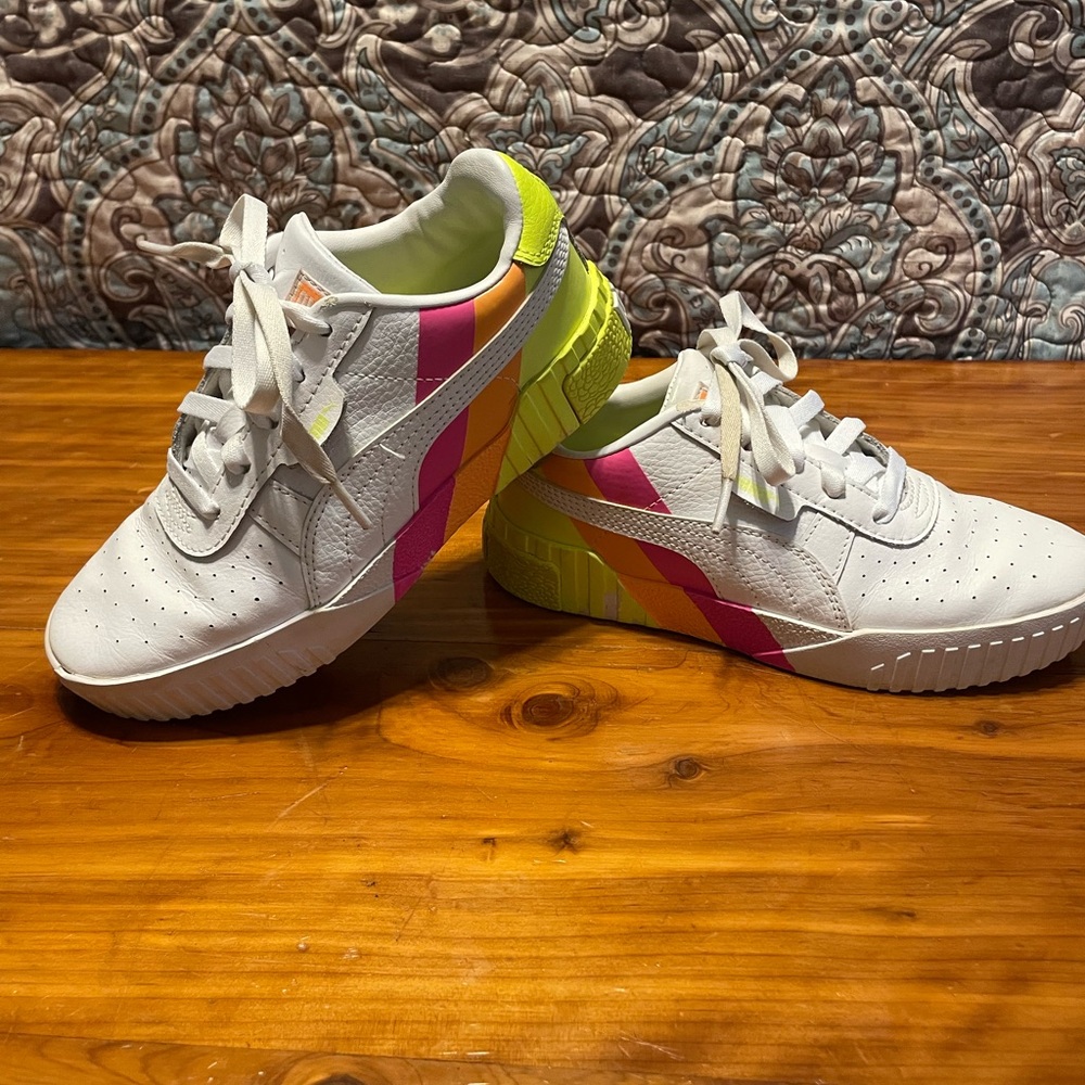 Puma Cali Rainbow Girls Sneakers